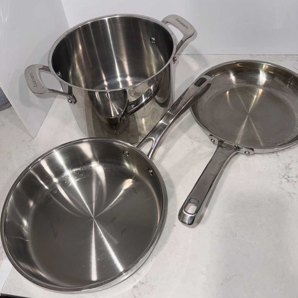 Cuisinart Chef's Classic Stainless Steel 10 - Piece Cookware Set